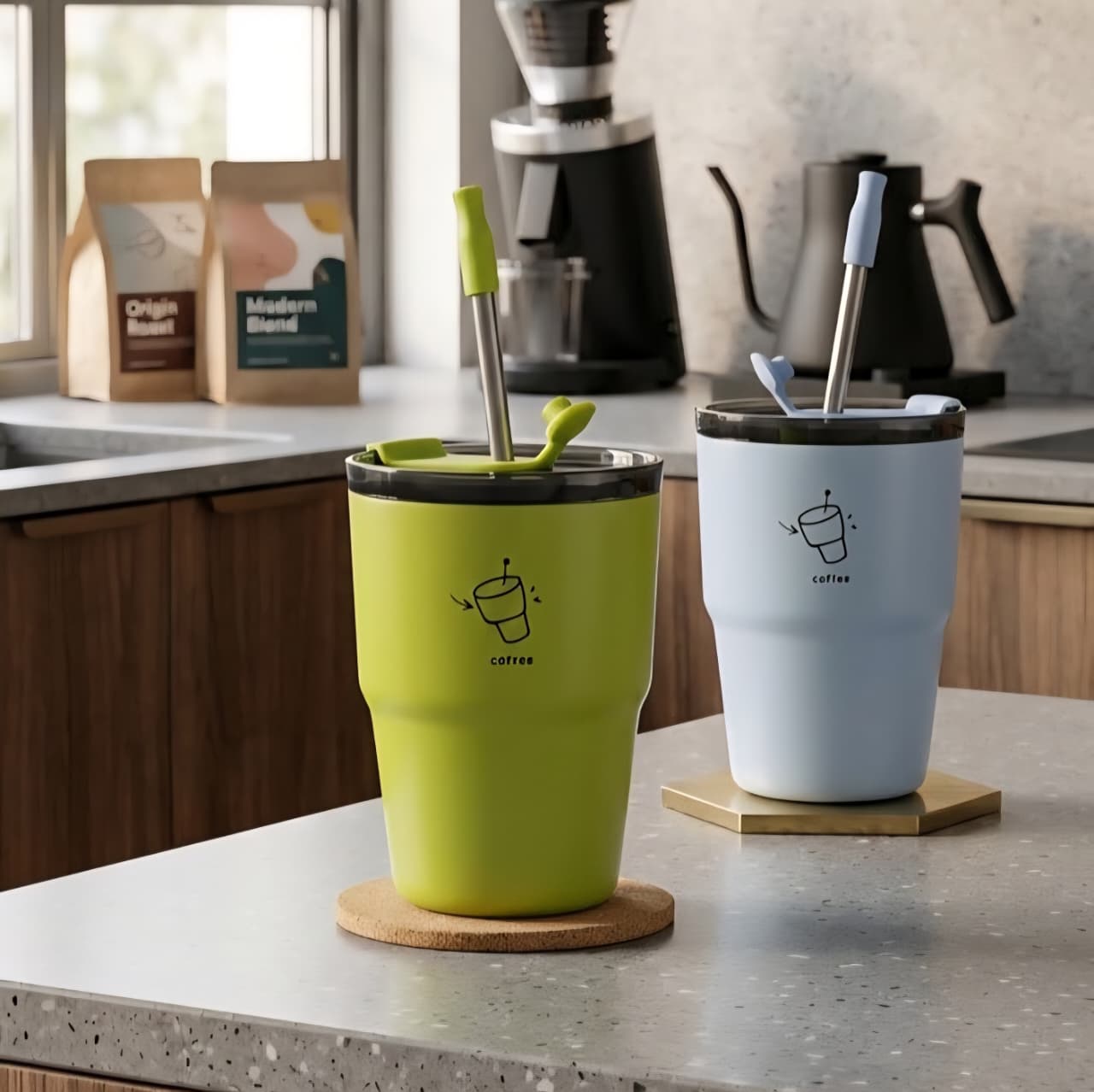 580ml Sipper Cup with Straw