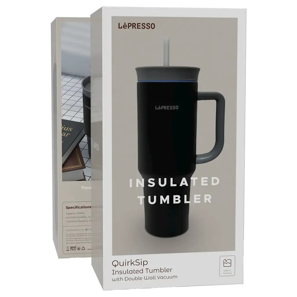 LePresso Insulated Tumbler Black