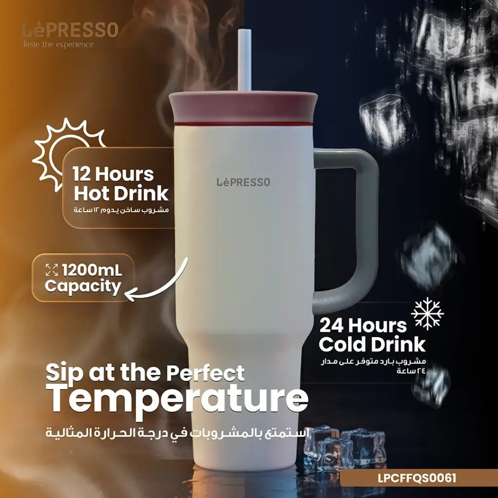 LePresso Insulated Tumbler Black