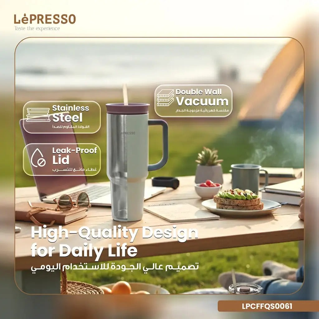 LePresso Insulated Tumbler Black