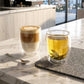 300ml Double Wall Glass Pack of 2