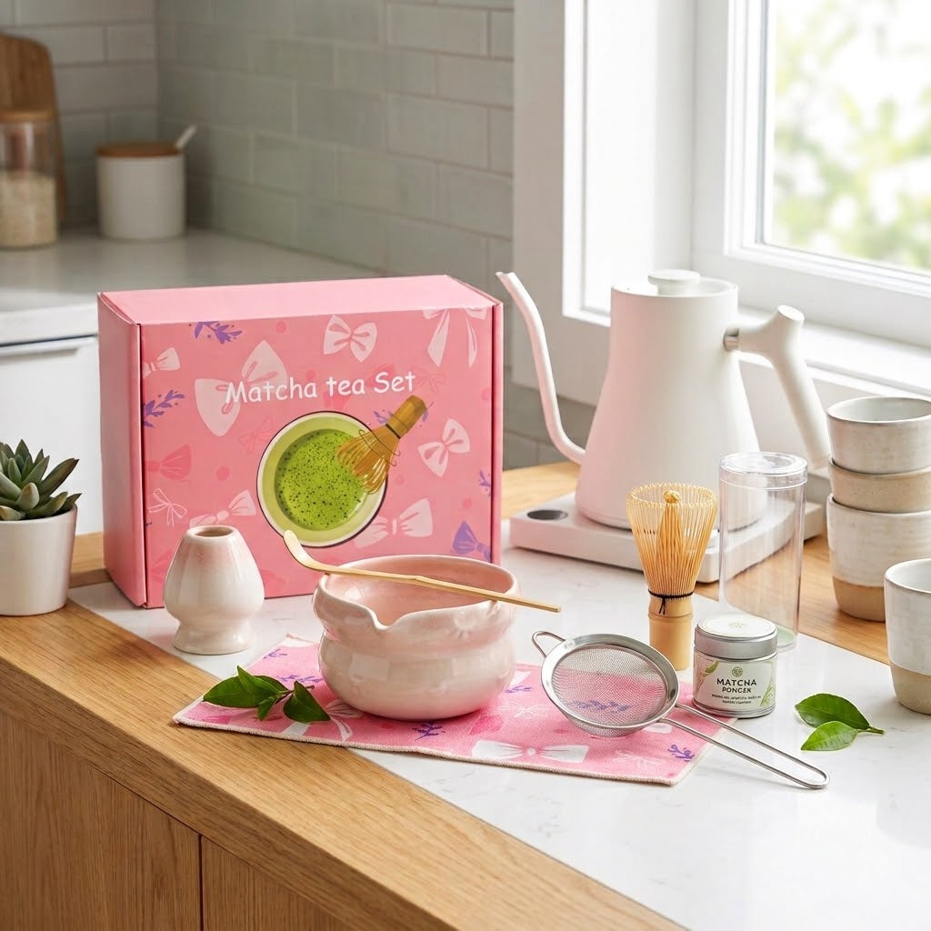 Matcha Set Pink