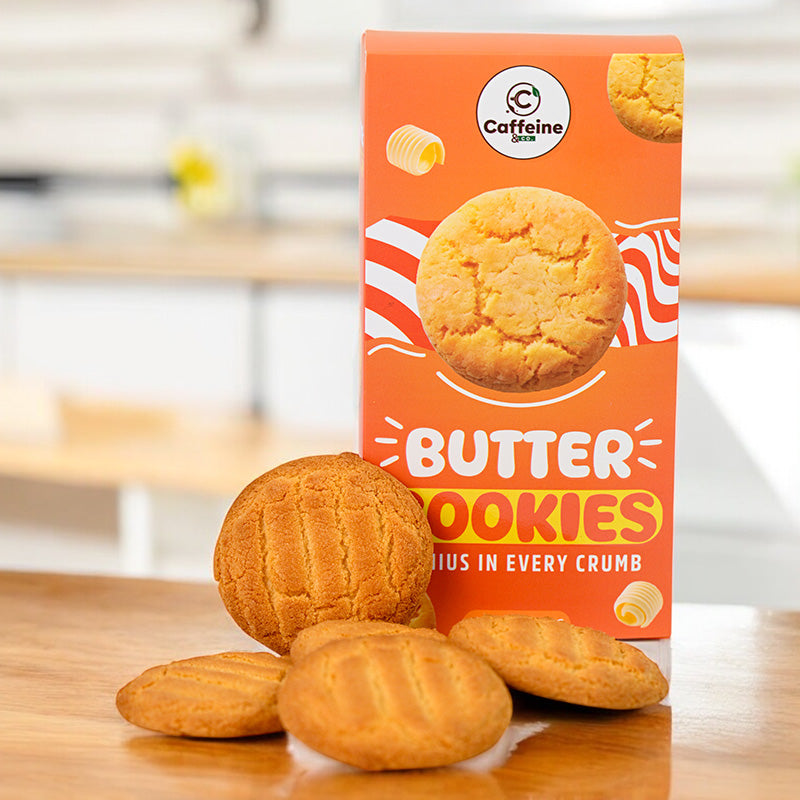 Caffeine & Co Butter Cookies 70g