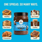 Chocolate Coconut Spread square infographic