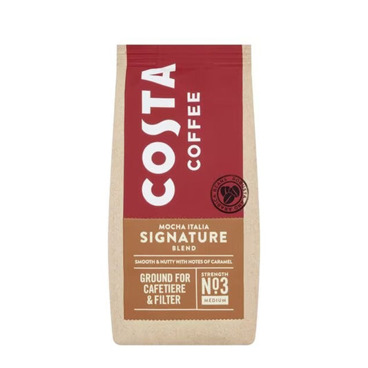 Costa Mocha Italia Signature Blend Ground Coffee 200g