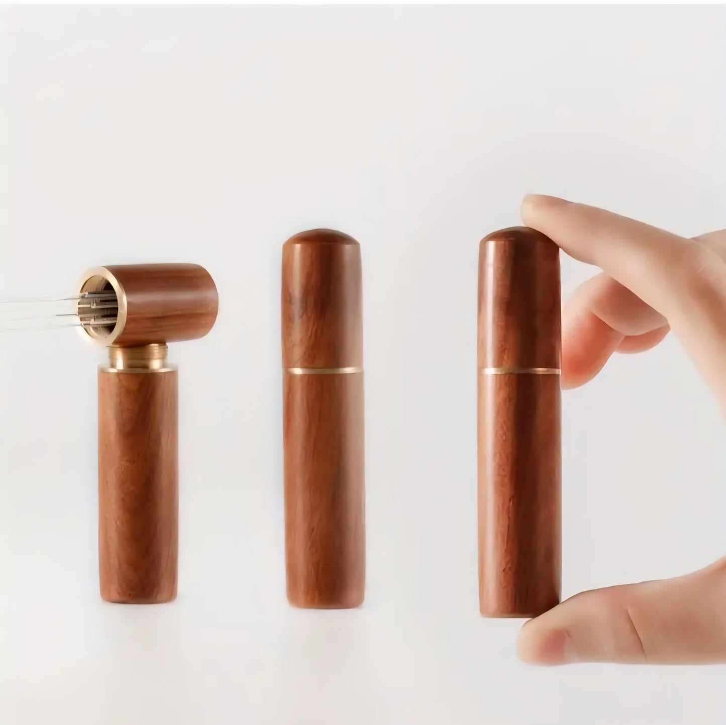 Stainless Steel Coffee Spreader with Wooden Handle