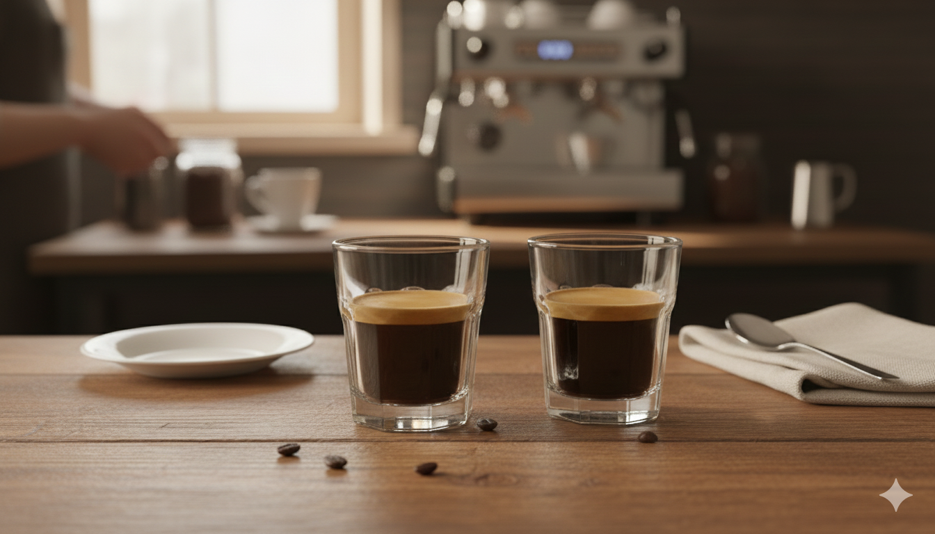 40ml Clear Espresso Glass