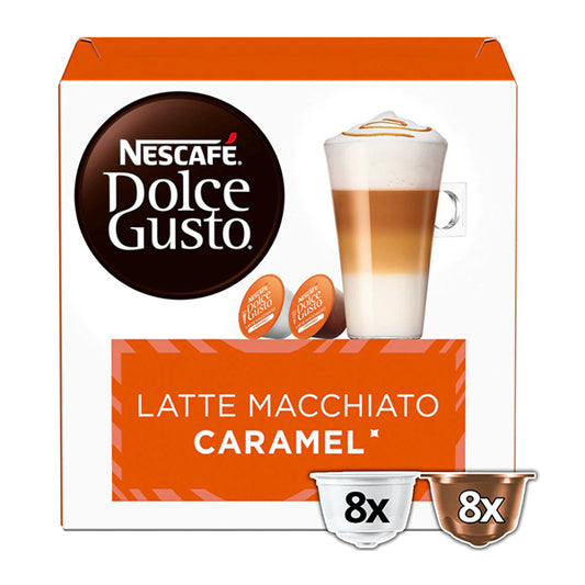 Nescafe Dolce Gusto Latte Macchiato Caramel Pods